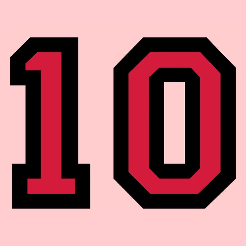 Le numéro 10 - le numéro dix