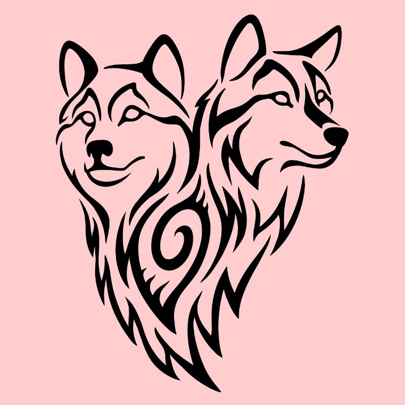 Loups tribaux