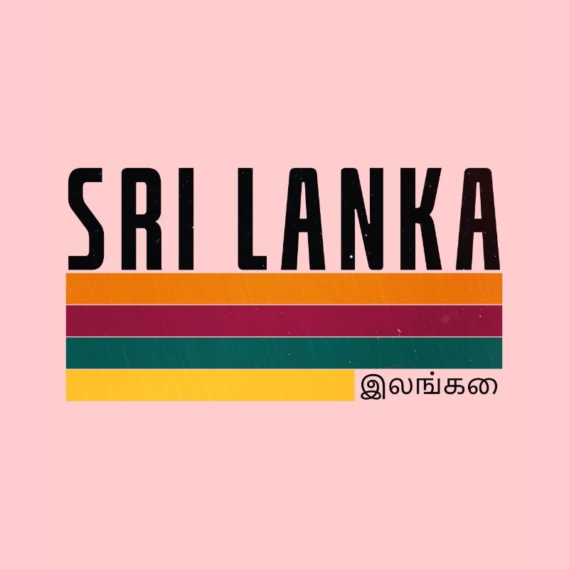 Rayures du drapeau du Sri Lanka