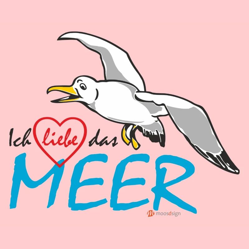 Möwe, Ich liebe das Meer