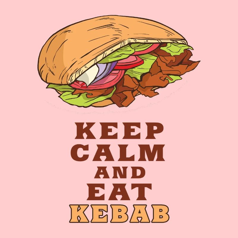 Keep Calm und esse Kebab / Geschenkidee