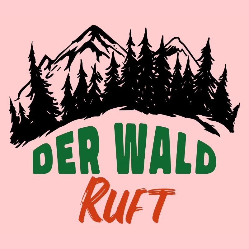 Der Wald ruft Förster Waldarbeit Natur Freizeit