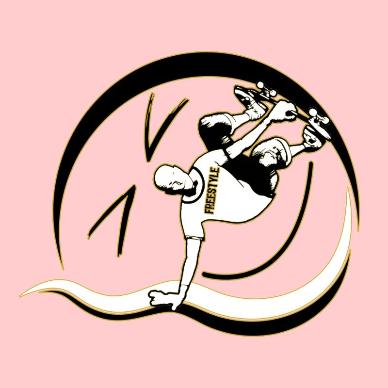 Skateboard in Freestyle