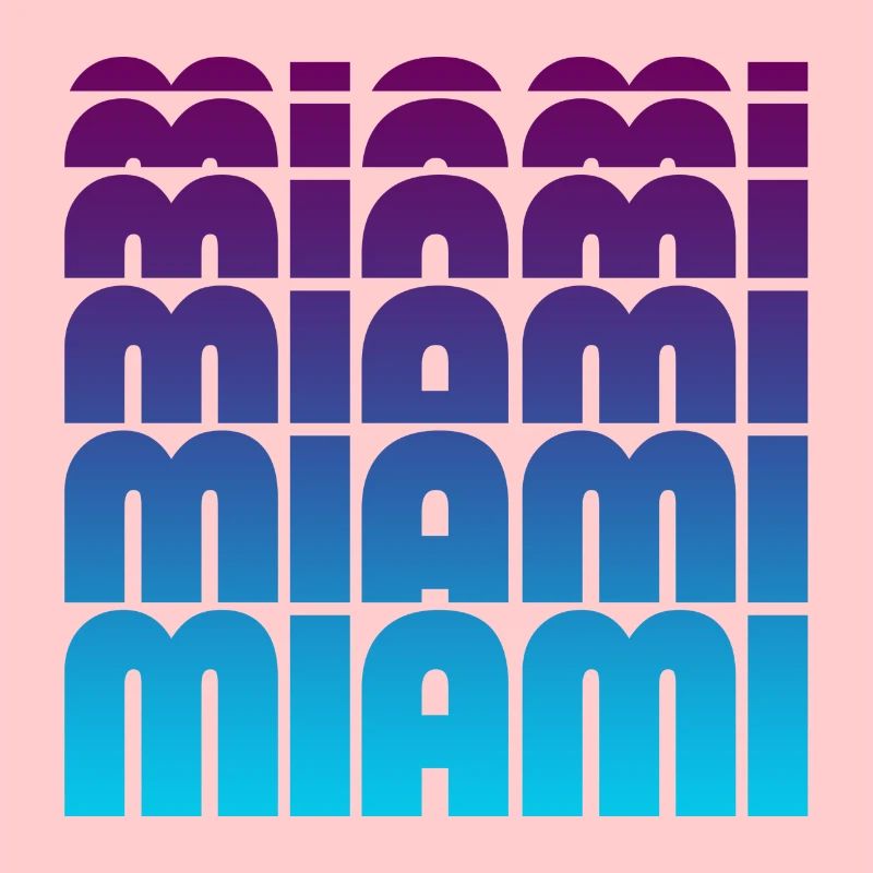 Miami Grid Gradient