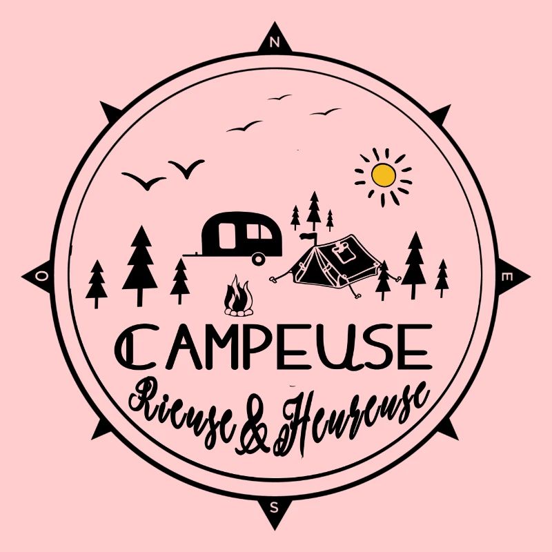 campeuse rieuse heureuse