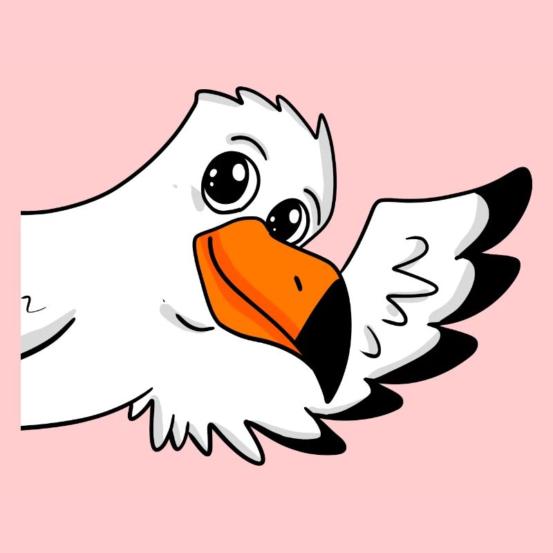 Möwe Gruß Begrüßung