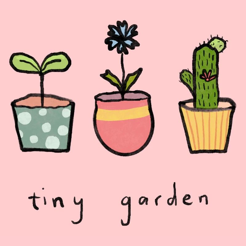 Tiny Garden Blumentöpfe