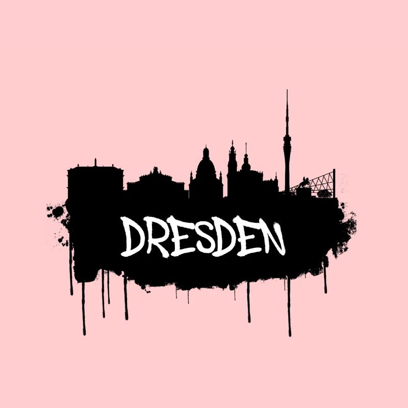 Dresden Graffiti Skyline