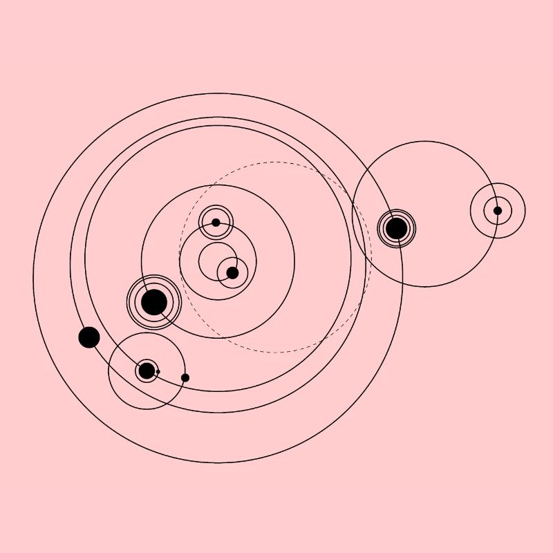 Solar system only (black)