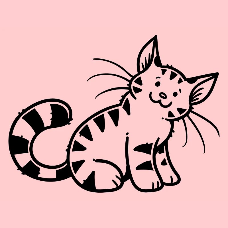 Chaton de dessin animé