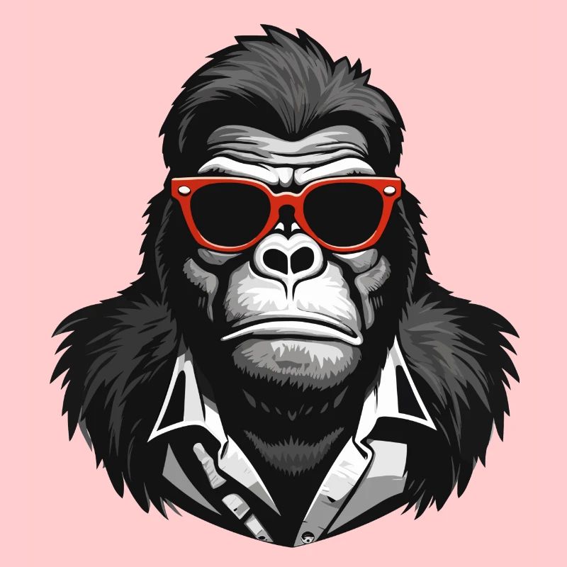 Gorilla, Affe, Primat