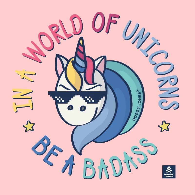 Badass-Einhorn