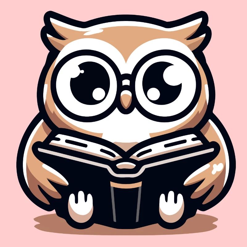 Weiser Eulenleser-Buch-Talisman