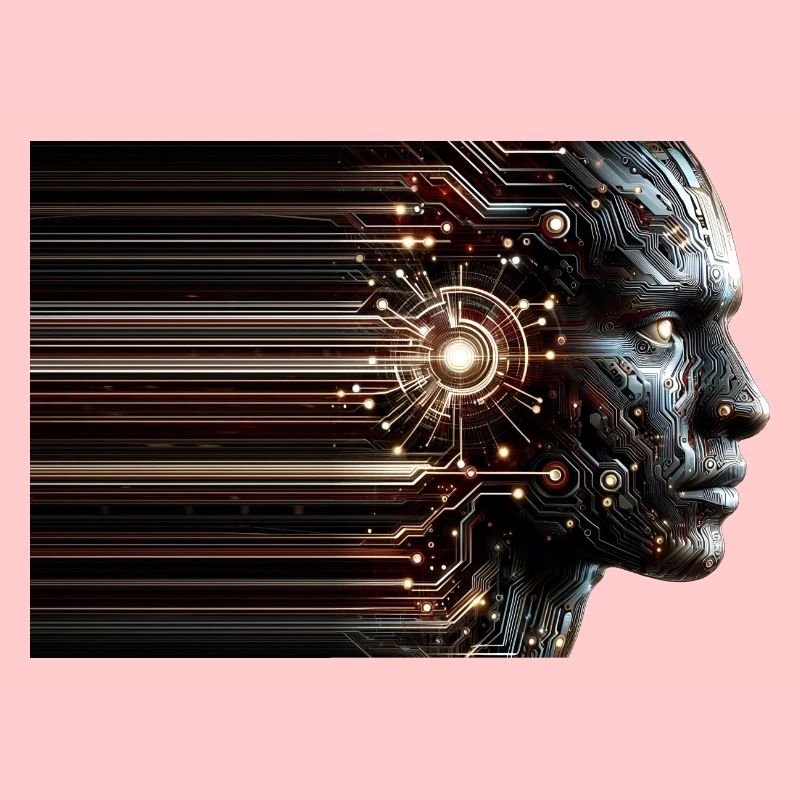 Digital Ghost Cyborg Design
