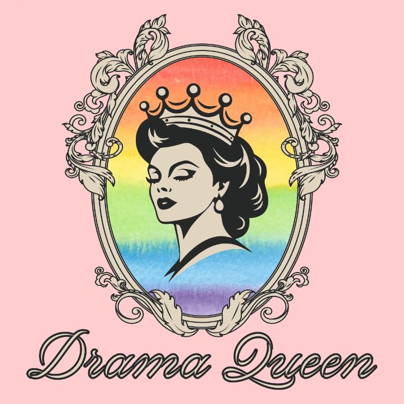 Drama Queen Regenbogenkrone