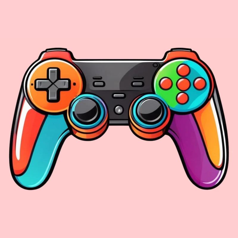 Manette de jeu Couleurs Coloré