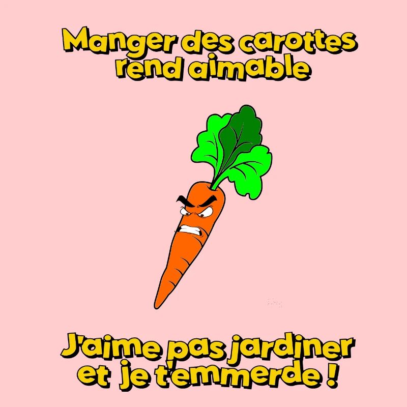Manger des carottes rend aimable