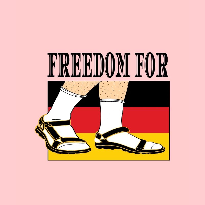White Socks In Sandals Basic Right Germany