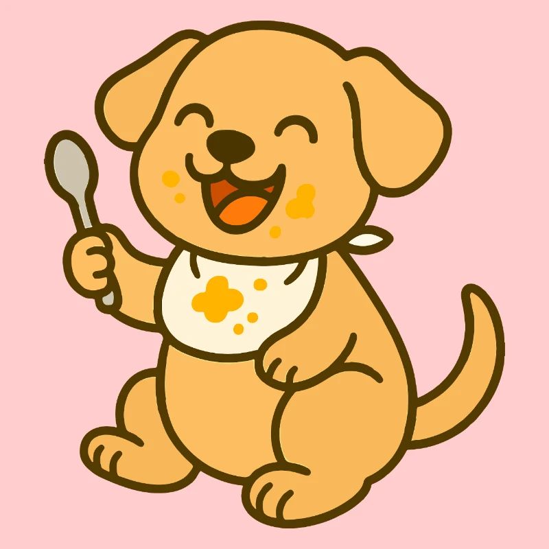 Nourrir avec l’amour d’un chiot