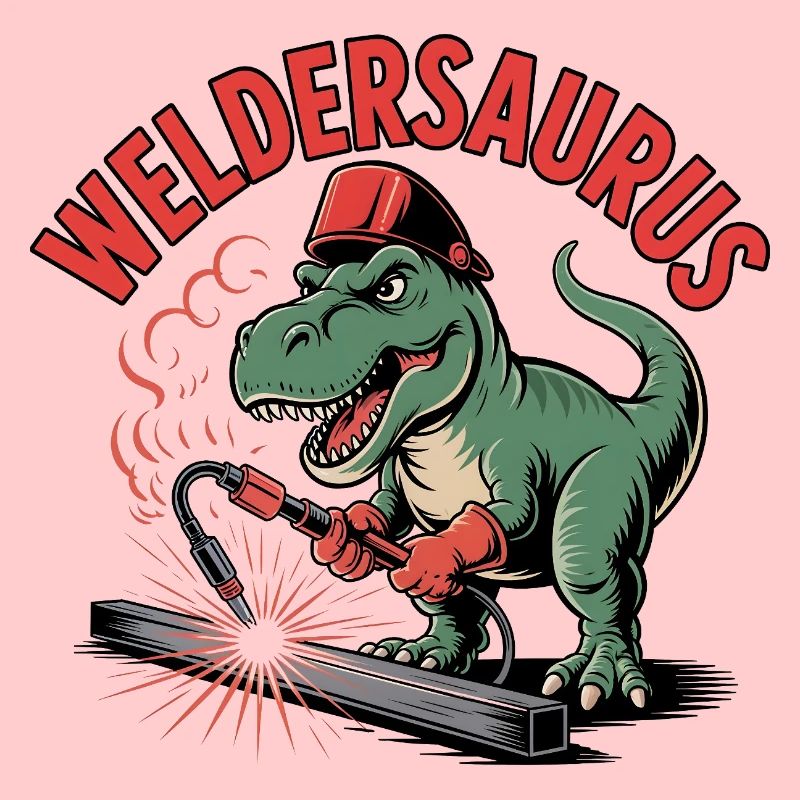 Weldersaurus Funny Welding Dinosaur