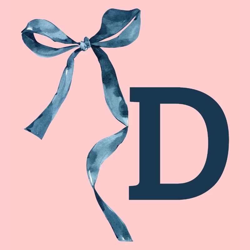 Monogramm Geschenkidee