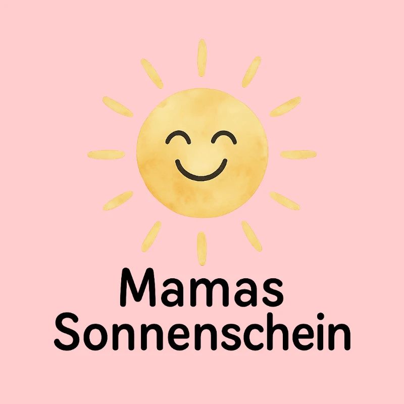 Happy sun with face