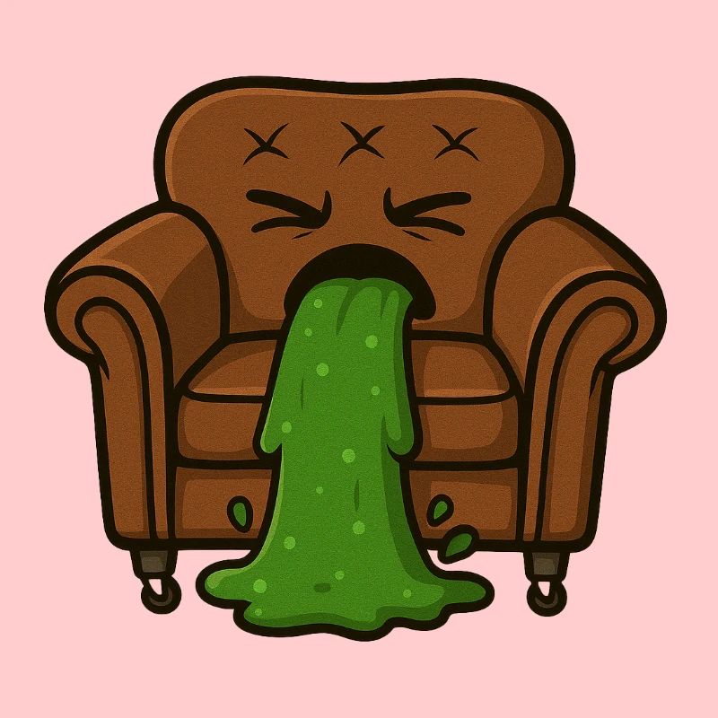 Couchi vomit