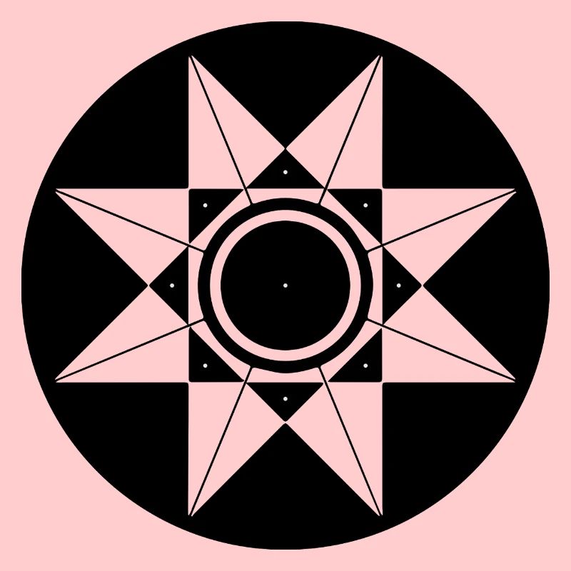 Schéma de l’étoile céleste