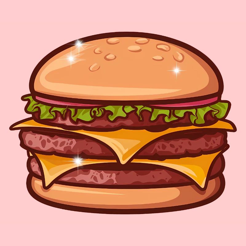 Saftiger Cheeseburger