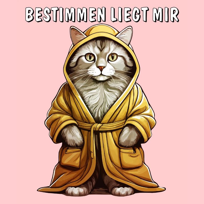CAT BATHROBE DETERMINING IS MY KEY