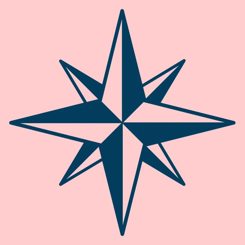 Compass Rose Symbol Design