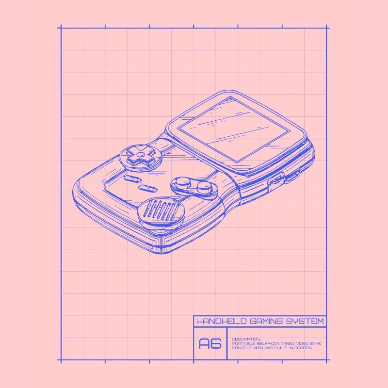 Blueprint Handheld Sketch