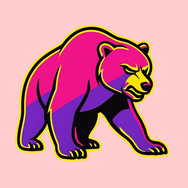 Ours néon avec puissance