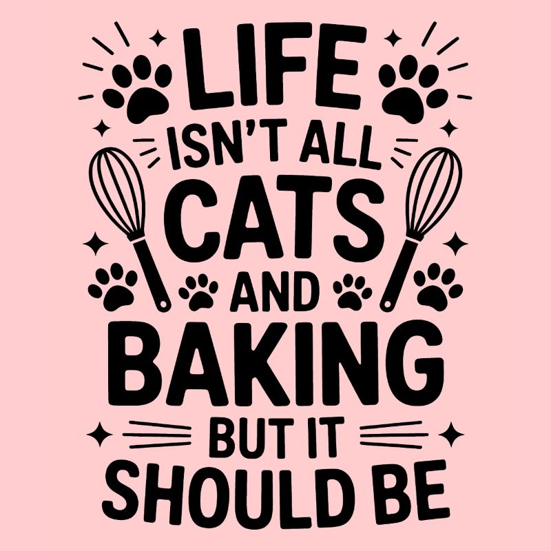 Backen Spruch Katzen Lustiges Backen Geschenk