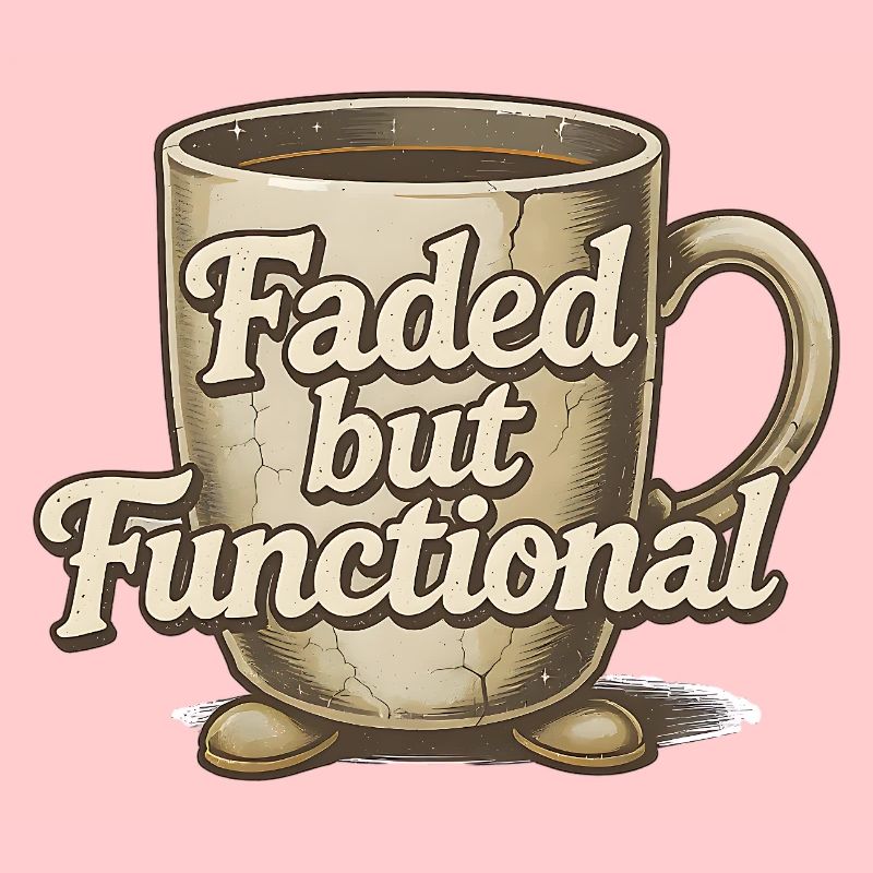 Faded but Functional - Coffee Mug