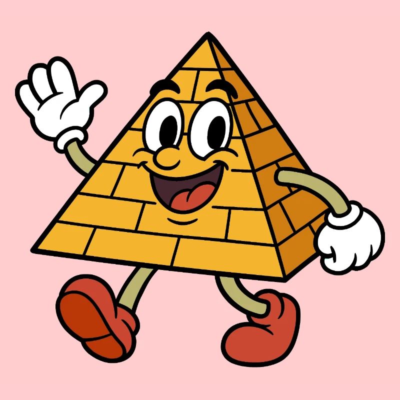 Pyramide loufoque parlante
