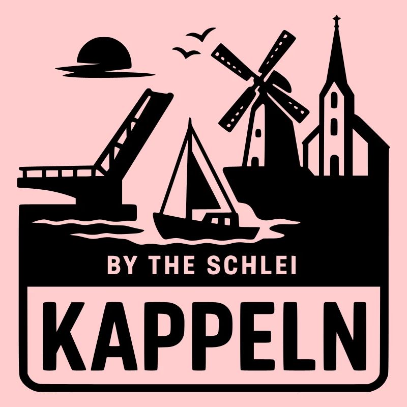 Kappeln Schlei SH Schleswig Holstein Silhouette