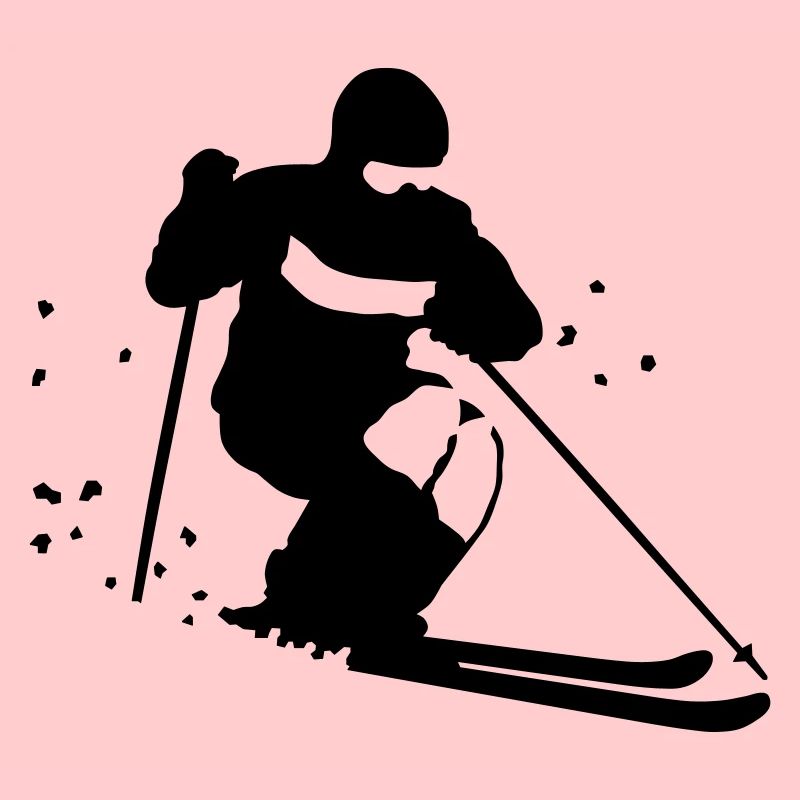 Mogul skiing