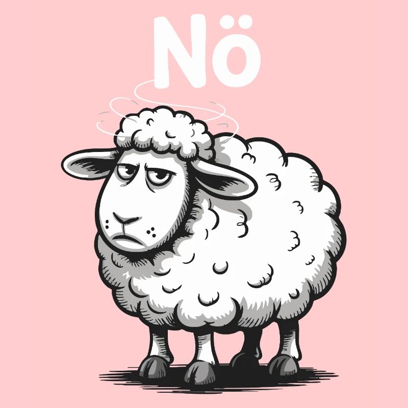 Basse-Autriche – Grumpy Sheep Humour Design