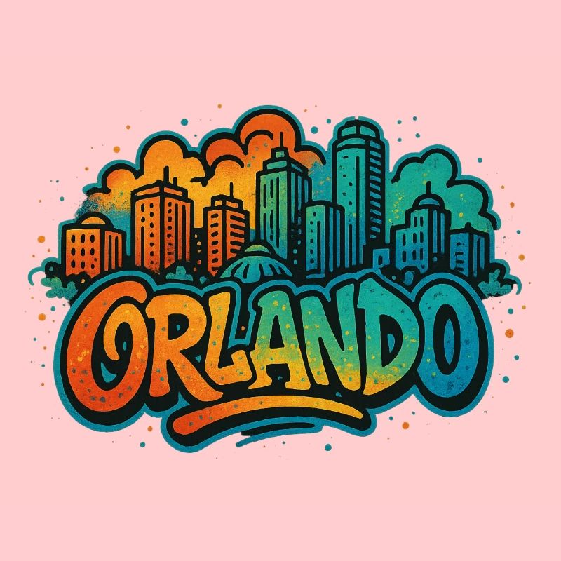Orlando Graffiti Skyline