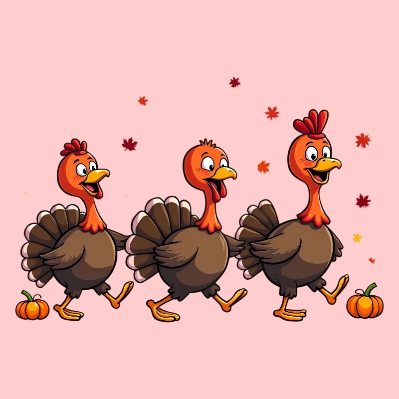Bébé dinde de Thanksgiving