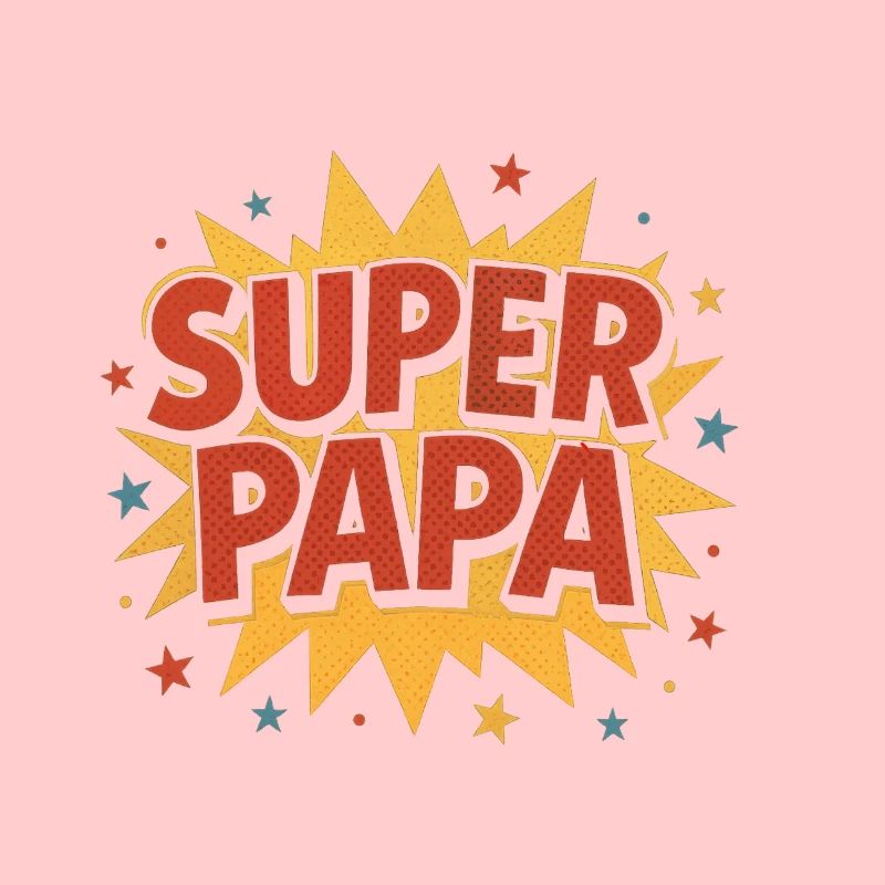 Super Dad Comic Explosion