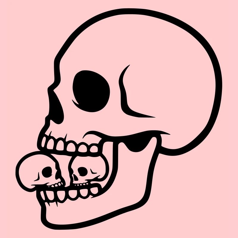 Crâne macabre | Conception d’horreur