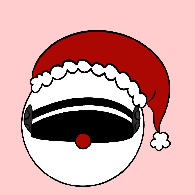 Weihnachtsmann  Helm 