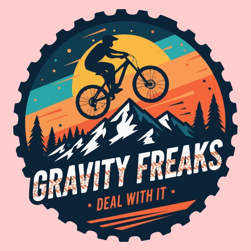 Gravity Freaks MTB Sunset Abzeichen