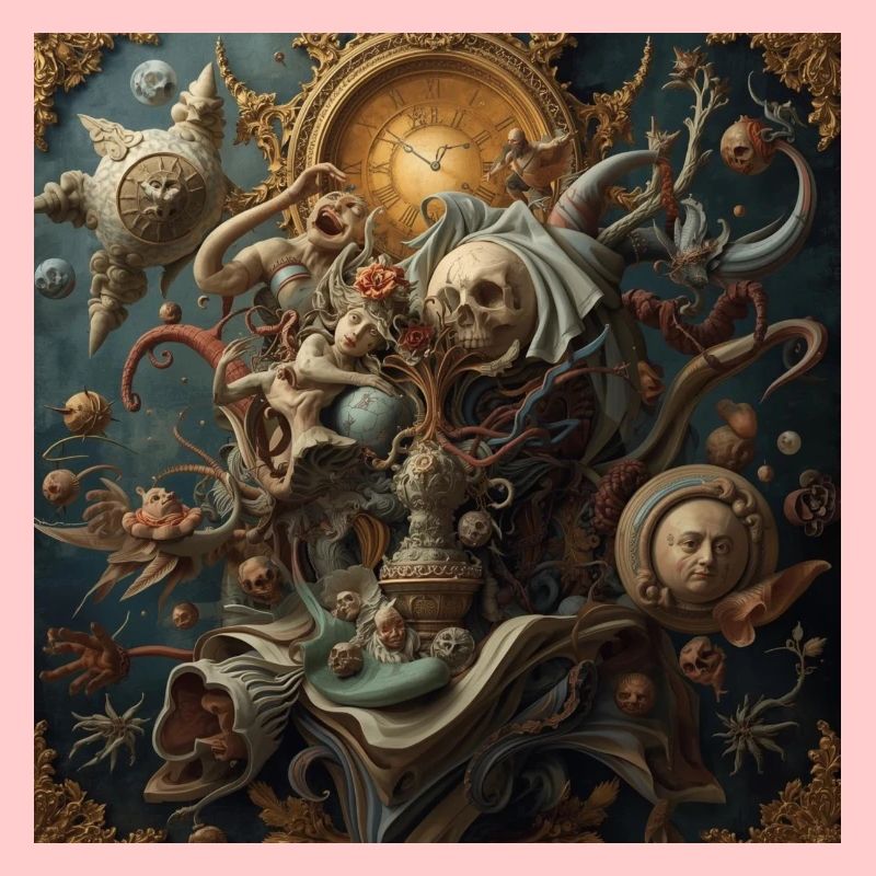 Baroque Surrealism with Dead Time