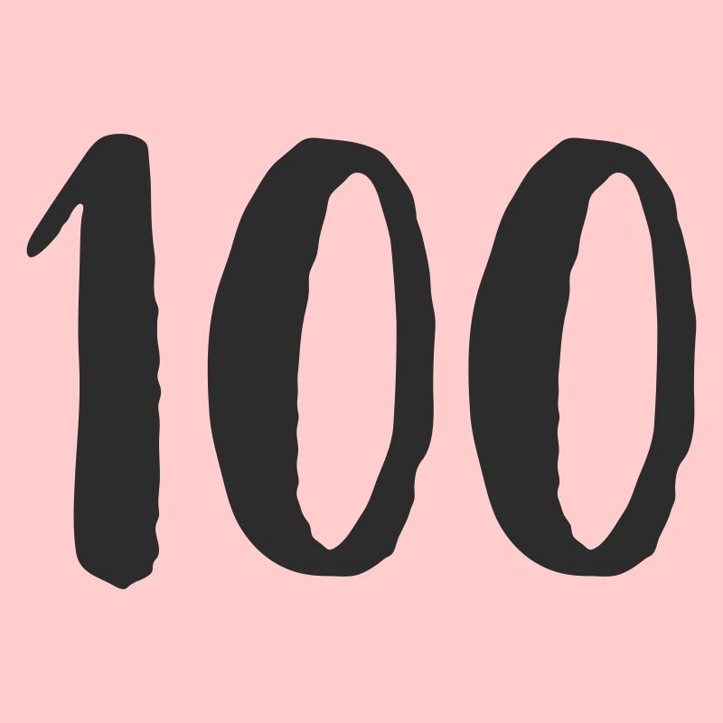100 Handgezeichnet