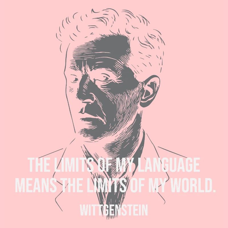 Wittgenstein-Zitat: Language Limits Design