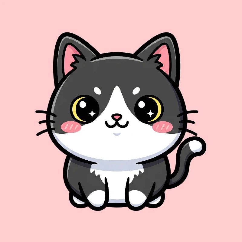 Chibi-Katzen-Anhänger
