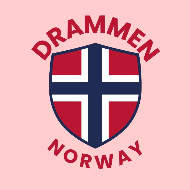 Drammen Norway Shield Emblem